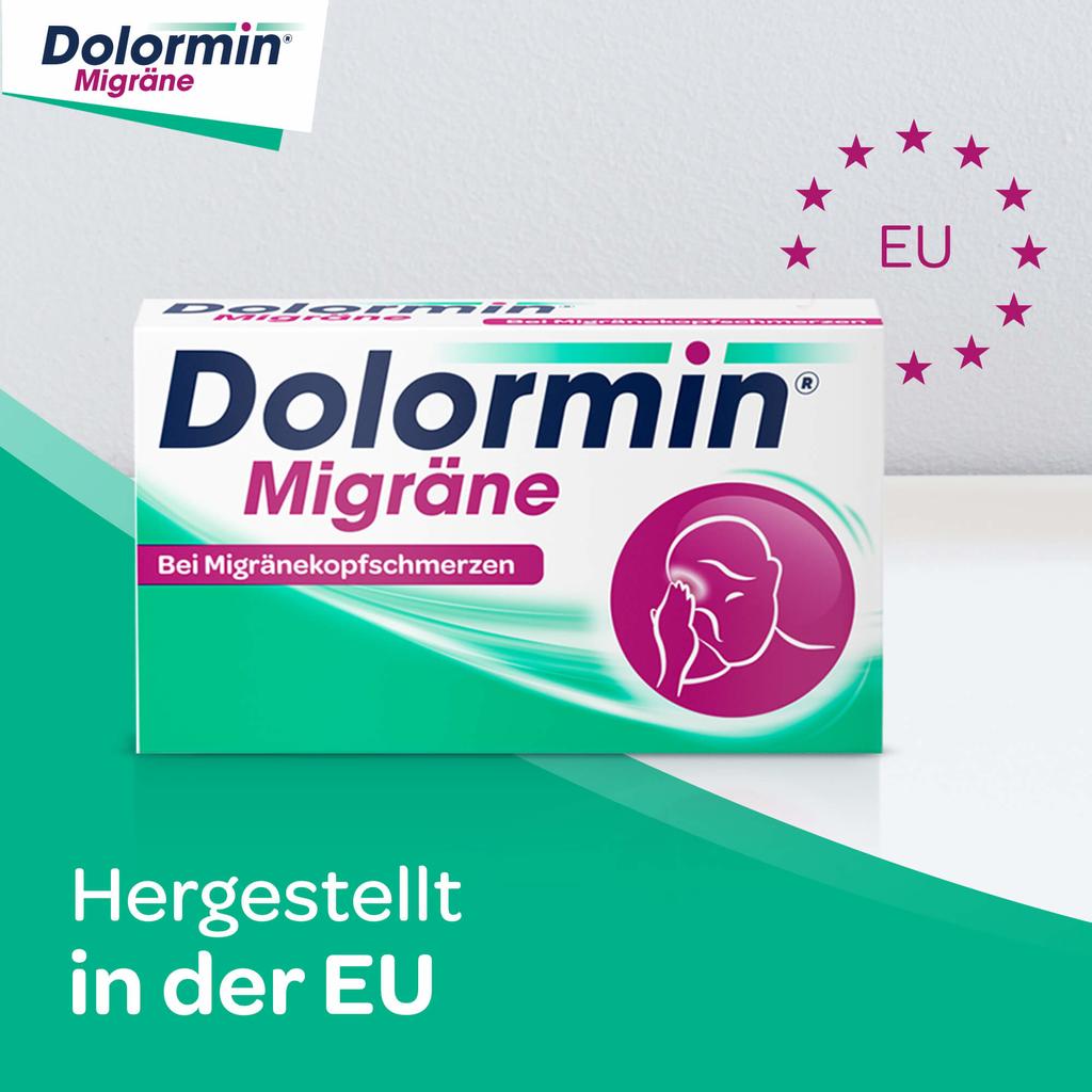 Dolormin Migräne - Hergestellt in der EU