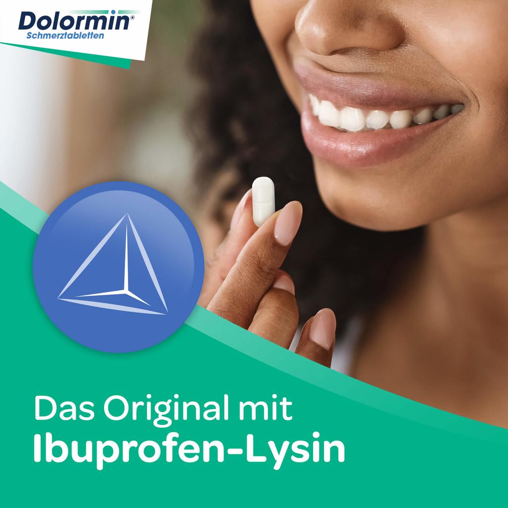 Dolormin Schmerztabletten - Das Original mit Ibuprofen-Lysin